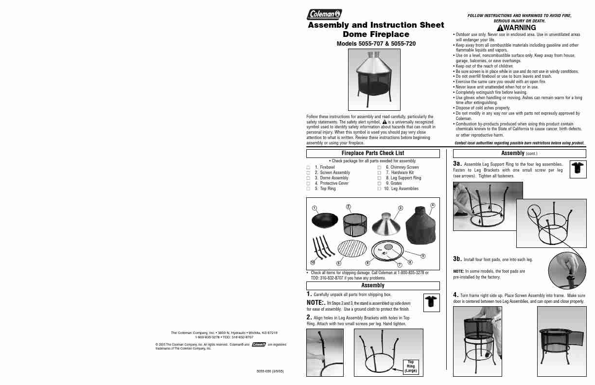Coleman Outdoor Fireplace 5055-707-page_pdf